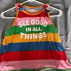 Tucker and Tate - Girls Size 8 - Rainbow - Tank Top - Nordstrom - Pride